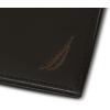 imageNautica Mens Bifold Leather Wallet  RFID Blocking  ID Window  Card Slots  Organization  Durable  Stylishmbroidered Sail  Brown
