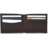 imageNautica Mens Bifold Leather Wallet  RFID Blocking  ID Window  Card Slots  Organization  Durable  Stylishmbroidered Sail  Brown