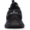 imageNautica Mens Casual Fashion Sneakers  Lightweight LaceUp Athletic Walking Shoes for Gym ampamp Tennis ComfortableBlackGrey