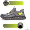 imageNautica Mens Casual Fashion Sneakers  Lightweight LaceUp Athletic Walking Shoes for Gym ampamp Tennis ComfortableGreyLime