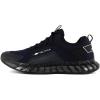 imageNautica Mens Casual Fashion Sneakers  Lightweight LaceUp Athletic Walking Shoes for Gym ampamp Tennis ComfortableNavy Black
