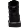 imageNautica Mens Casual Lace Up Ankle Boots High Water ampamp Slip Resistant Outdoor Lightweight Utility Leather Shoes for Work Winter Walking ConstructionBlack