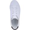 imageNautica Mens Casual Shoe Classic LaceUp Low Top Loafer Fashion Sneaker  in Medium ampamp Wide Width SizesAlos White