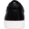 imageNautica Mens Casual Shoe Classic LaceUp Low Top Loafer Fashion Sneaker  in Medium ampamp Wide Width SizesBlackgraves