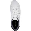 imageNautica Mens Casual Shoe Classic LaceUp Low Top Loafer Fashion Sneaker  in Medium ampamp Wide Width SizesBromwhite