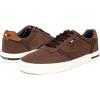imageNautica Mens Casual Shoe Classic LaceUp Low Top Loafer Fashion Sneaker  in Medium ampamp Wide Width SizesDark Brown Tan