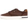 imageNautica Mens Casual Shoe Classic LaceUp Low Top Loafer Fashion Sneaker  in Medium ampamp Wide Width SizesDark Brown Tan