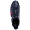 imageNautica Mens Casual Shoe Classic LaceUp Low Top Loafer Fashion Sneaker  in Medium ampamp Wide Width SizesNavy Red White