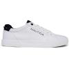 imageNautica Mens Casual Shoe Classic LaceUp Low Top Loafer Fashion Sneaker  in Medium ampamp Wide Width SizesVenitowhite