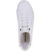 imageNautica Mens Casual Shoe Classic LaceUp Low Top Loafer Fashion Sneaker  in Medium ampamp Wide Width SizesWhite Leonard