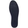 imageNautica Mens Casual Shoe Classic LaceUp Low Top Loafer Fashion Sneaker  in Medium ampamp Wide Width SizesWhite Navy Grey