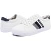 imageNautica Mens Casual Shoe Classic LaceUp Low Top Loafer Fashion Sneaker  in Medium ampamp Wide Width SizesWhite Navy Grey