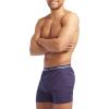 imageNautica Mens Classic Cotton Loose Knit Boxer2 Way Anchor Print Peacoatnautica Red