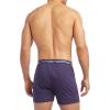 imageNautica Mens Classic Cotton Loose Knit Boxer2 Way Anchor Print Peacoatnautica Red