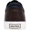 imageNautica Mens Classic LaceUp Boat Shoes Low Top Fashion Sneaker  Stylish and Comfortable Casual ShoeBrown