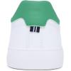 imageNautica Mens Classic LaceUp Low Top Fashion Sneaker Loafer  Stylish and Comfortable Casual ShoeWhite Greencolpa X