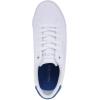 imageNautica Mens Classic LaceUp Low Top Fashion Sneaker Loafer  Stylish and Comfortable Casual ShoeWhite Royalcolpa X
