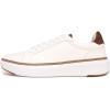 imageNautica Mens Classic LaceUp Low Top Fashion Sneaker Loafer  Stylish and Comfortable Casual ShoeWhite Tandonley