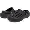 imageNautica Mens Clogs  Athletic Sports Sandal  SlipOn with Adjustable Back Strap  Water ShoesFuzzy Slippers River EdgeBlack River Edge