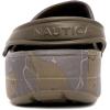 imageNautica Mens Clogs  Athletic Sports Sandal  SlipOn with Adjustable Back Strap  Water ShoesFuzzy Slippers River EdgeCamo River Edge