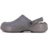 imageNautica Mens Clogs  Athletic Sports Sandal  SlipOn with Adjustable Back Strap  Water ShoesFuzzy Slippers River EdgeGrey Camo River Coast Cozy