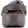 imageNautica Mens Clogs  Athletic Sports Sandal  SlipOn with Adjustable Back Strap  Water ShoesFuzzy Slippers River EdgeGrey Camo River Coast Cozy