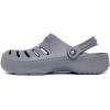 imageNautica Mens Clogs  Athletic Sports Sandal  SlipOn with Adjustable Back Strap  Water ShoesFuzzy Slippers River EdgeGrey River Edge