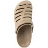 imageNautica Mens Clogs  Athletic Sports Sandal  SlipOn with Adjustable Back Strap  Water ShoesFuzzy Slippers River EdgeTan River Edge