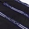 imageNautica Mens Comfort Cotton Underwear Fly Front BriefMulti Pack3 Pack Black
