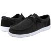 imageNautica Mens Comfort Loafers SlipOn Boat Shoe Lightweight Casual Stretch SneakerRushfordBlack White