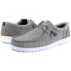 imageNautica Mens Comfort Loafers SlipOn Boat Shoe Lightweight Casual Stretch SneakerRushfordHeather Grey