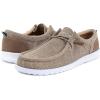 imageNautica Mens Comfort Loafers SlipOn Boat Shoe Lightweight Casual Stretch SneakerRushfordSand Brown