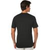 imageNautica Mens Cotton VNeck 3Pack TShirtNew WhiteBlackHeather Grey