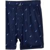 imageNautica Mens Cotton Woven 3 Pack BoxerAero BlueSea CobaltSailspeacoat