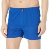 imageNautica Mens Cotton Woven 3 Pack BoxerBright CobaltAero BlueSailspeacoat Holiday