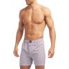 imageNautica Mens Cotton Woven 3 Pack BoxerGinghampeacoatHunter GreenWine