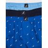 imageNautica Mens Cotton Woven 3 Pack BoxerPeacoatDellarobbiaSailssea Cobalt
