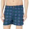 imageNautica Mens Cotton Woven 3 Pack BoxerPeacoatNautica RedHoliday Plaidwindsurf