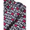 imageNautica Mens Cotton Woven 3 Pack BoxerPeacoatTropic OrangeNautica Logo Print