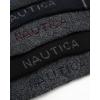 imageNautica Mens Crew Socks  10 Pack Breathable Moisture Wicking Cushioned Athletic Work and Dress Socks for Men Sizes 6125Blackgray