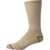 imageNautica Mens Crew Socks  10 Pack Breathable Moisture Wicking Cushioned Athletic Work and Dress Socks for Men Sizes 6125Brownkhaki