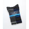 imageNautica Mens Crew Socks  5 Pack Breathable Moisture Wicking Cushioned Athletic Work and Dress Socks for Men Sizes 6125BlackBlue