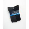 imageNautica Mens Crew Socks  5 Pack Breathable Moisture Wicking Cushioned Athletic Work and Dress Socks for Men Sizes 6125BlackGray