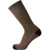 imageNautica Mens Crew Socks  5 Pack Breathable Moisture Wicking Cushioned Athletic Work and Dress Socks for Men Sizes 6125BrownNavy