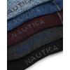 imageNautica Mens Crew Socks  5 Pack Breathable Moisture Wicking Cushioned Athletic Work and Dress Socks for Men Sizes 6125Multi