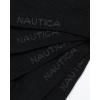 imageNautica Mens Dress Socks  10 Pack Breathable Stretch Crew Socks for Men for Work Business and Formal Wear Sizes 6125All Black