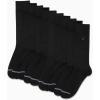 imageNautica Mens Dress Socks  10 Pack Breathable Stretch Crew Socks for Men for Work Business and Formal Wear Sizes 6125Black Flat Knit