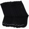 imageNautica Mens Dress Socks  10 Pack Breathable Stretch Crew Socks for Men for Work Business and Formal Wear Sizes 6125Black Logo