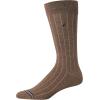 imageNautica Mens Dress Socks  10 Pack Breathable Stretch Crew Socks for Men for Work Business and Formal Wear Sizes 6125BrownBlue Assorted Rib