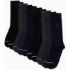 imageNautica Mens Dress Socks  10 Pack Breathable Stretch CrewLength Work Socks for Men for Business Formal Wear Sizes 6125NavyBlack Assorted